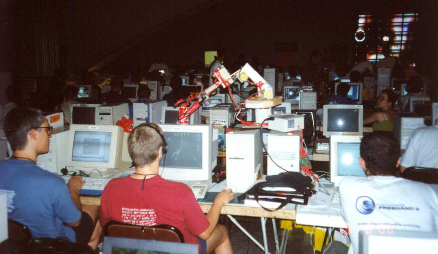 Sorgo I.D. and Sicario on Campus-Party 2000 in Valencia Spain