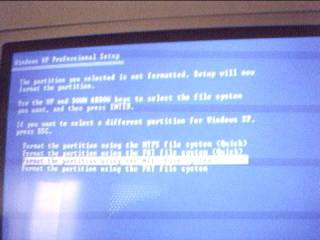fat or ntfs